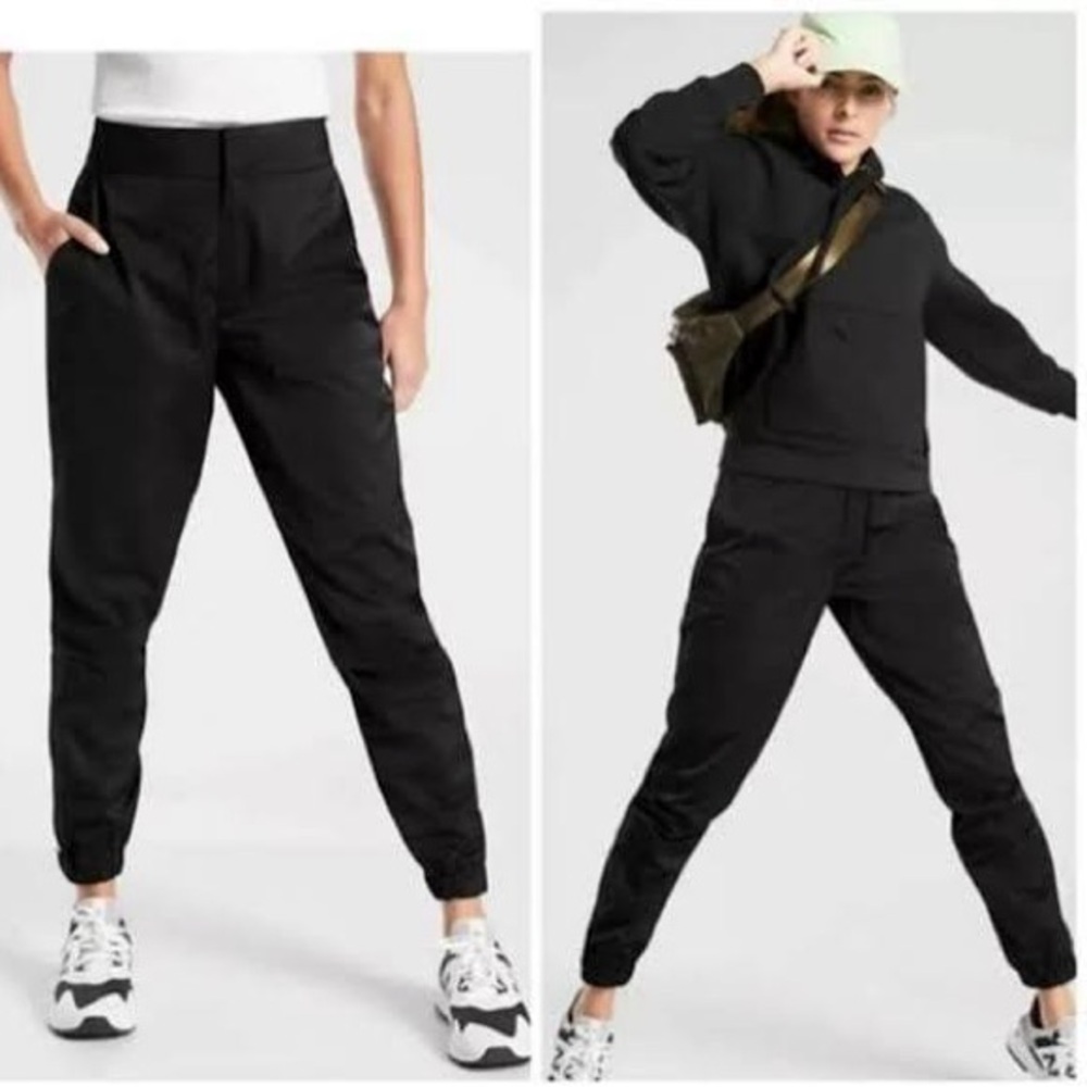 Athleta radiant jogger black size 16